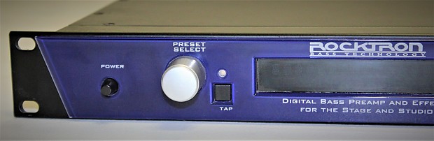 Rocktron Blue Thunder Bass Preamp and Effects Processor