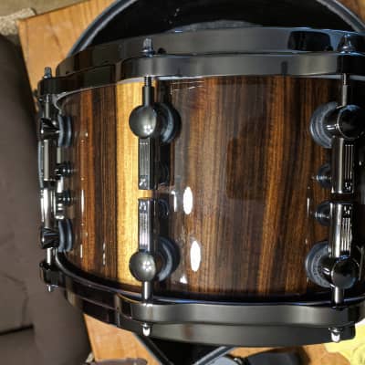 Sonor One Of A Kind Series Black Chacate 14x7" Snare Drum 2015 (video) image 4