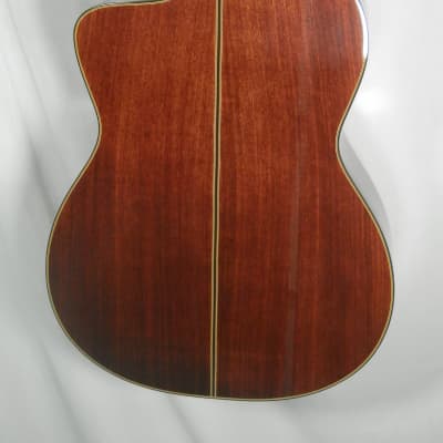 Takamine CD132SC Classical Cutaway Acoustic Electric Guitar with case used Made in Japan image 13
