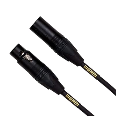 Mogami Gold Studio XLR Mic Cable, Neglex Studio Quad Wire, 10ft image 1