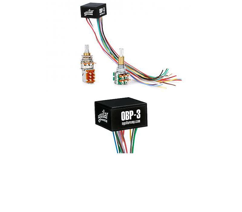 Aguilar OBP-3 SK/PP Onboard Bass Preamp | Reverb
