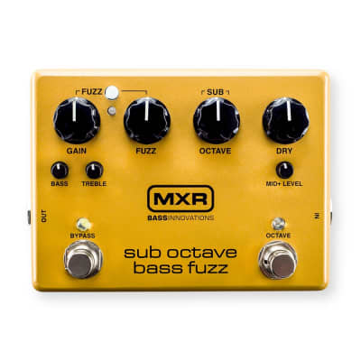 MXR M287 Sub Octave Bass Guitar Fuzz Effects Pedal Stompbox Footswitch image 1