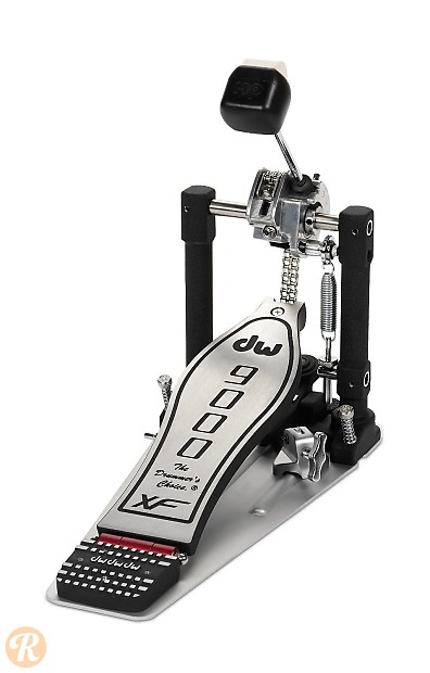 DW DWCP9000XF 9000 Series Single Bass Drum Pedal w/ Extended Footboard image 1