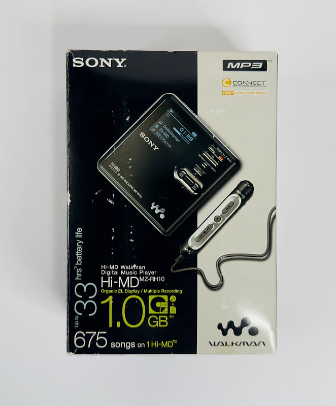 BRAND NEW Sony MZ-RH10 Portable MiniDisc Recorder | Reverb