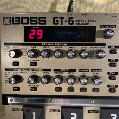 Boss GT-6 Guitar Effects Processor | Reverb UK