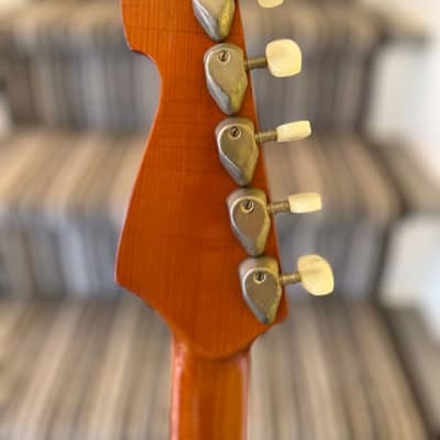 Goya Panther S2 Solid Body Electric Made by Galanti in Italy OHSC 1967 - Sunburst image 16