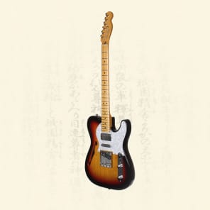 Fender Japan Limited Telecaster Thinline Ssh Electric Guitar