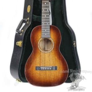 Martin Guitars Size 5 Custom Shop Mahogany Acoustic Guitar 1933 Ambertone Sunburst Finish image 1