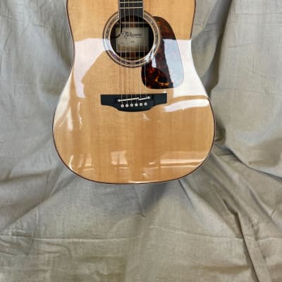 Takamine P7D Pro Series 7 Dreadnought Acoustic/Electric Guitar 2010s - Natural Gloss image 2