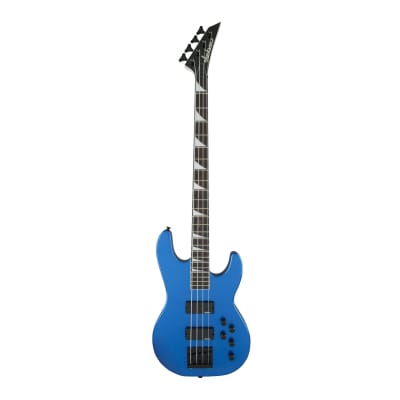 Jackson JS Series Concert Bass JS3 Poplar Body 4-String Guitar with Amaranth Fingerboard and 3-Band EQ (Right-Handed, Metallic Blue) image 1