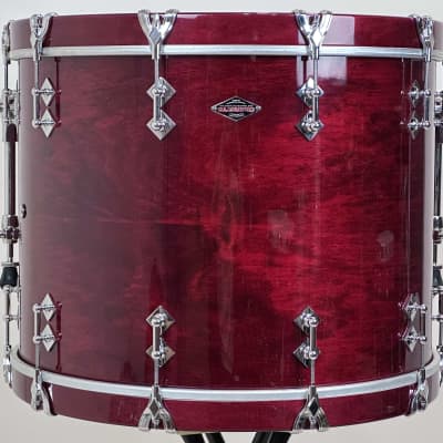 Craviotto 22/10/12/14/16/6.5x14" Solid Maple 2021 Drum Set - Red Stained Maple Gloss Lacquer image 7