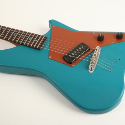 Pawar Guitars Astrogator Reef Blue Satin image 10