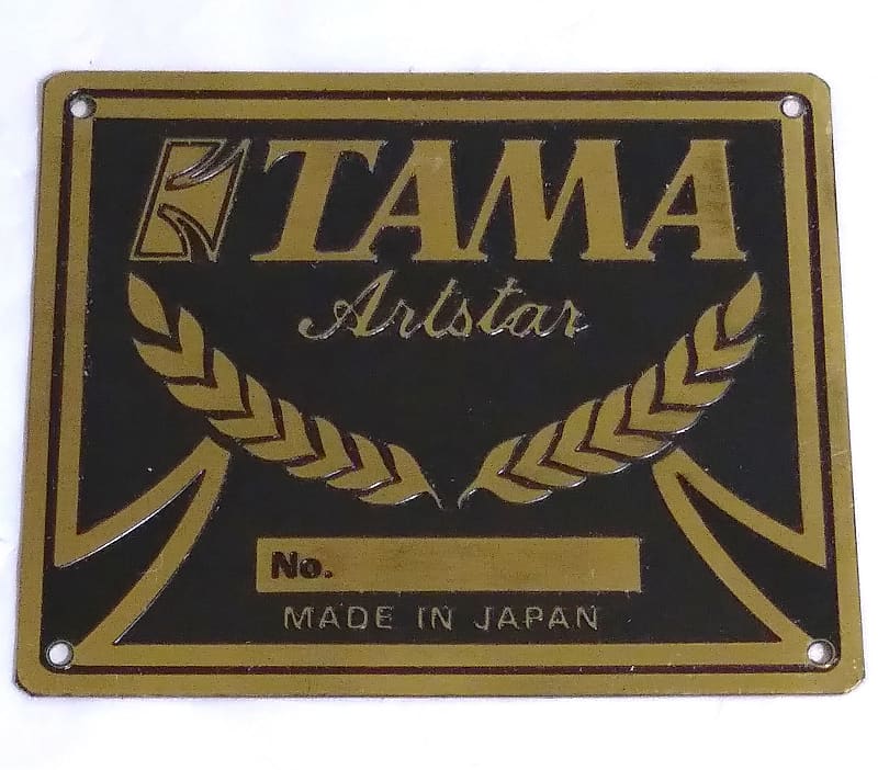 Tama Artstar Drum Badge 80's? Reverb