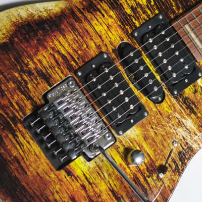 DEAN Michael Batio MAB Gold Relic electric GUITAR new w/ Hard Case - Floyd Rose image 5