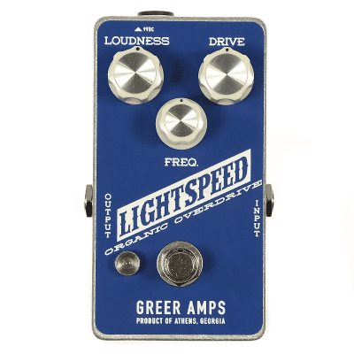 Greer Lightspeed Organic Overdrive | Reverb
