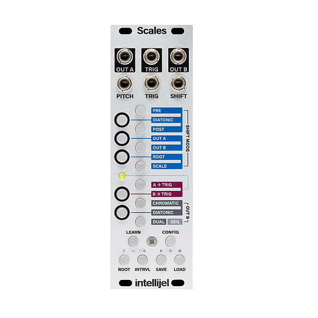 Intellijel Scales Dual Channel Note Quantizer and Sequencer image 1