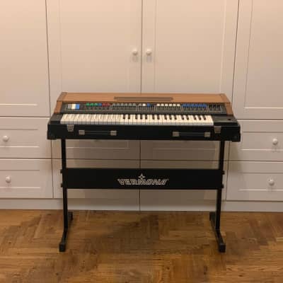 Vermona Formation 1 - Vintage Rare Analog Organ (1984) with Spring Reverb, suitcase, stand, manual, pedal image 2