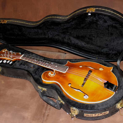 Cross Mandolin F-5 Style, Brand New, Made in U.S.A., Hard Shell Case Included image 13