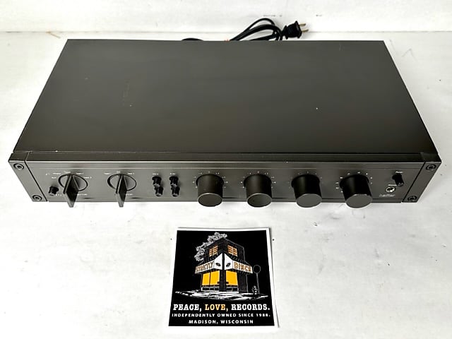 Hafler 110 Stereo Preamplifier - Black | Reverb Hafler 110 Stereo Preamplifier - Black | Reverb