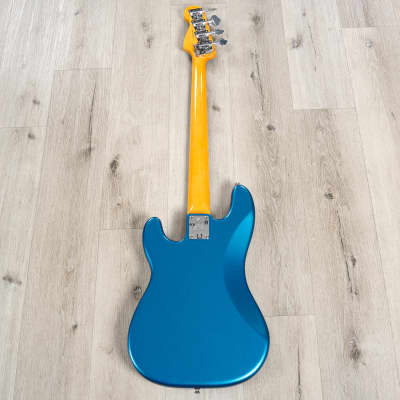 Fender Tony Franklin Fretless Precision Bass, Ebony, Lake Placid Blue image 16