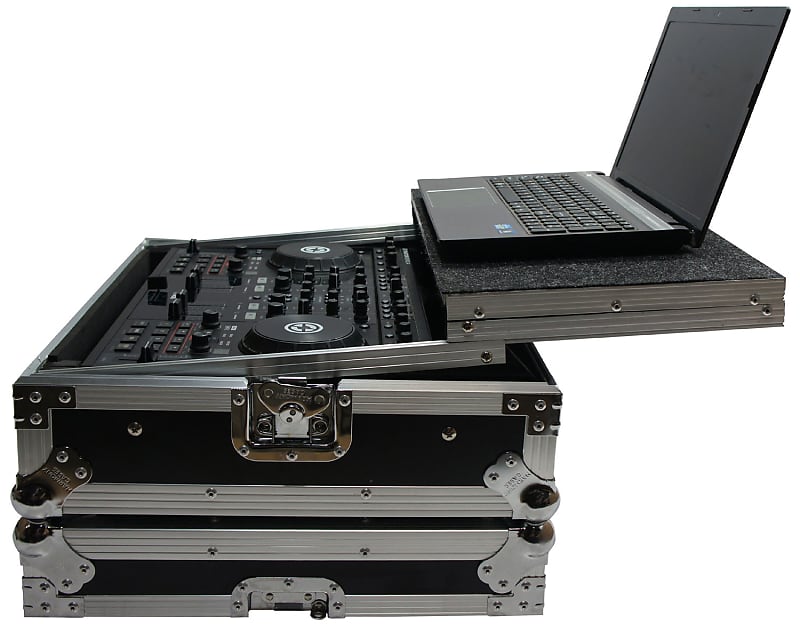 Harmony HCTKS4LT Flight Glide Laptop Stand DJ Custom Case for