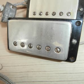 Vintage 1957 Gibson Matched Pair PAF Pickup Wiring Harness! Centralab Pots, Switch and Tip, Covers! image 15