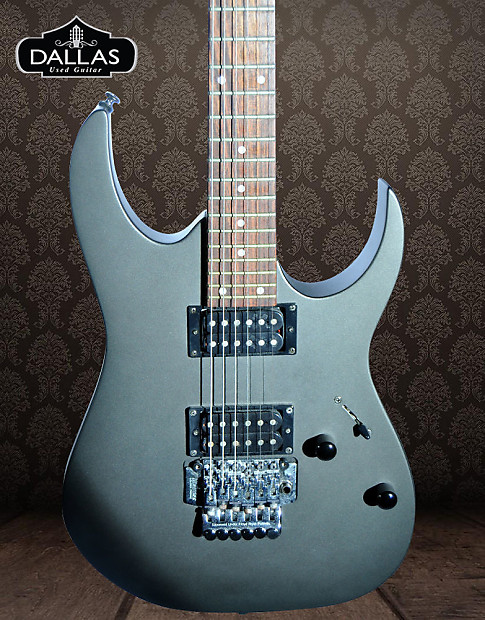 Ibanez RG320 Gunmetal Gray Electric Guitar With Floyd Rose image 1