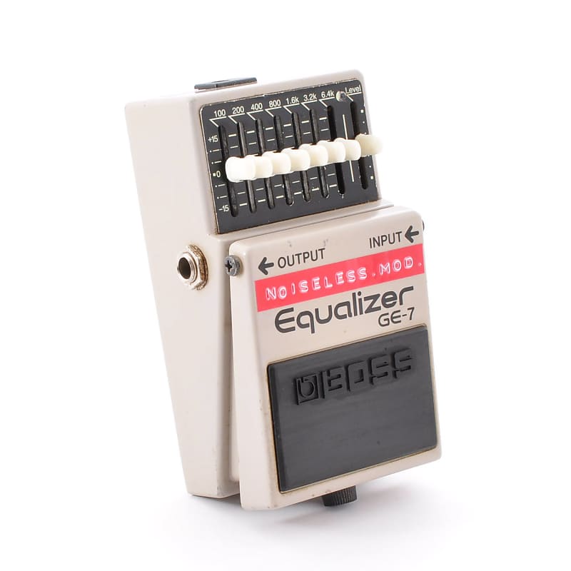 Boss GE-7 Modified Noiseless Equalizer PSA Guitar Effects