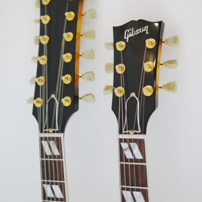 Gibson Spruce Top Double Neck 2003 Sunburst image 4