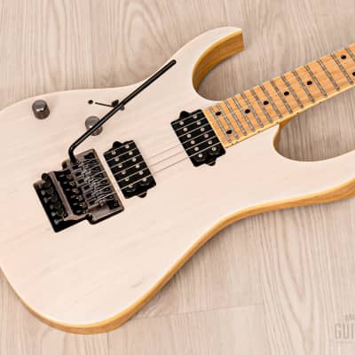 2017 Ibanez Prestige RG652AHML Left-Handed Antique White Blonde, Near-Mint w/ Case image 9