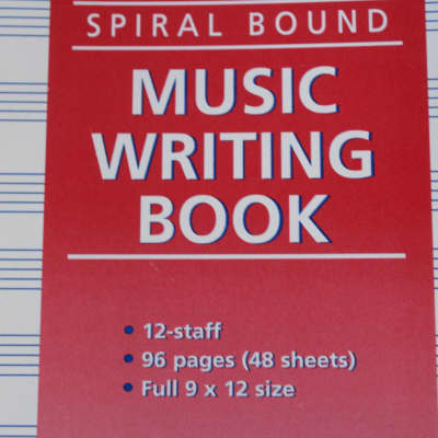 Alfred's Basic Spiral Bound Music Writing Book 175 (used)(Consignment) image 2