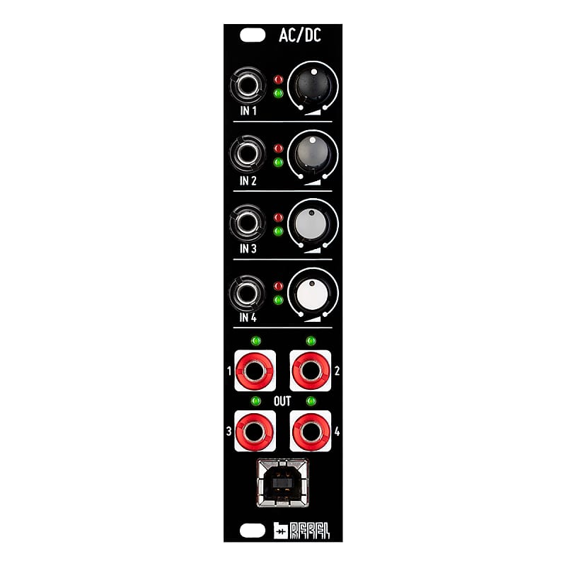 Befaco AC/DC Eurorack USB Audio Interface Module Reverb