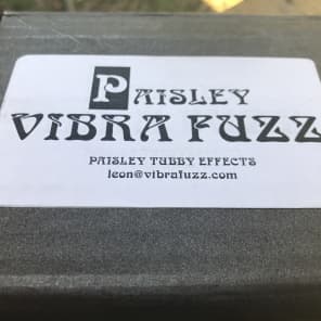Paisley Tubby Effects Vibra Fuzz dead mint image 2