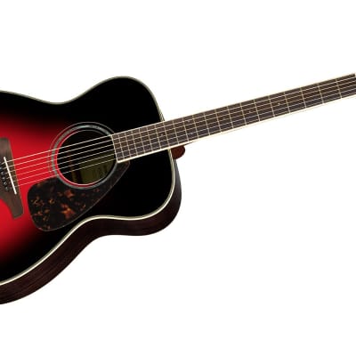 Yamaha FS830-DSR Small-Body Acoustic Guitar Dusk Sun Red