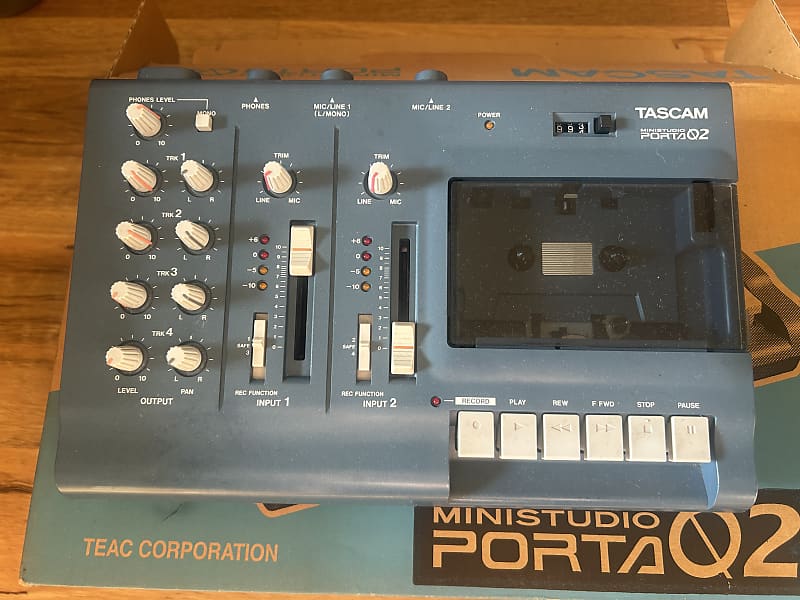 Tascam PORTA STUDIO 414 MKⅡ MTR レコーダー Tascam Portastudio 414MKII Cassette 4-Track Recorder Mixer