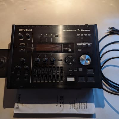 Roland TD-50X V-Drums Sound Module w/ Extras