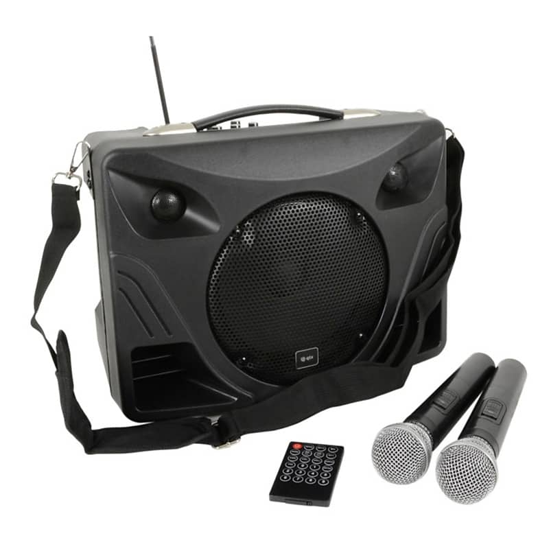 QTX Delta DT 50 Portable Desktop PA with Wireless Mic