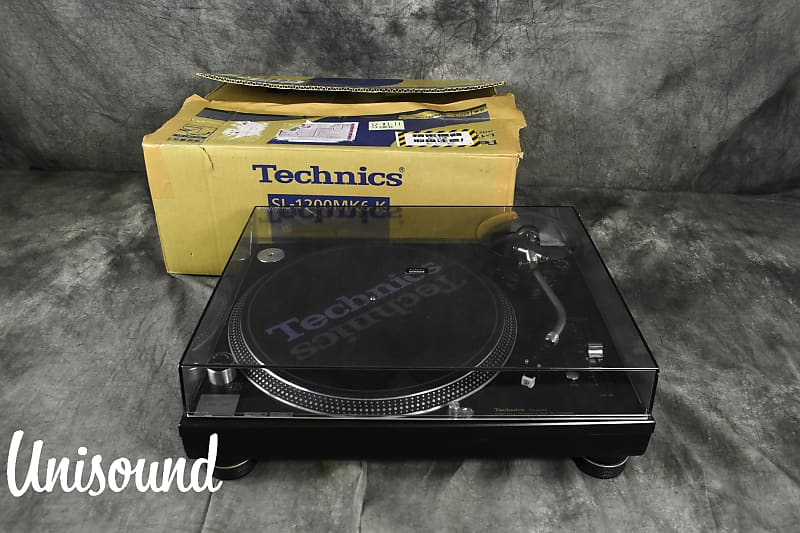 Technics SL-1200 MK6 Black Direct Drive DJ Turntable w/Original