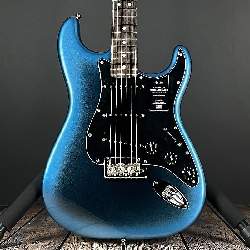 Fender American Professional II Stratocaster, Rosewood Fingerboard- Dark Night image 1