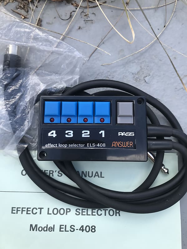 Answer ELS-408 Effect Loop Selector | Reverb