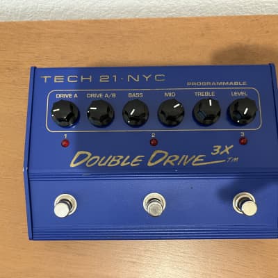 Reverb.com listing, price, conditions, and images for tech-21-double-drive-3x