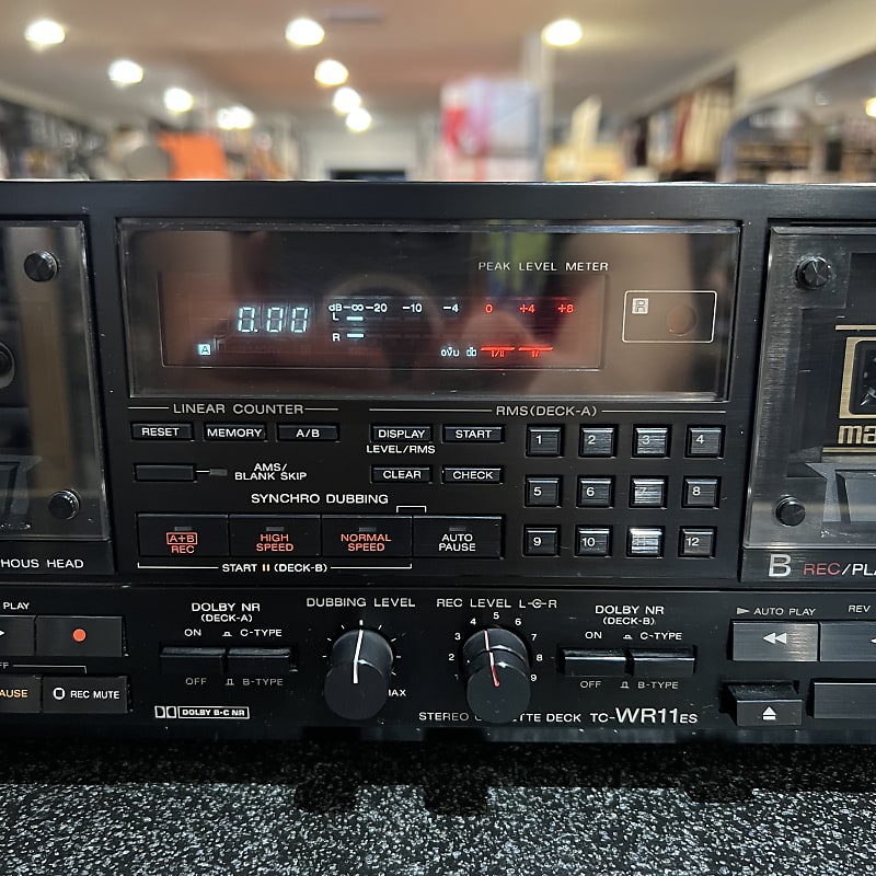 Sony TC-WR11es Stereo Cassette Deck | Reverb