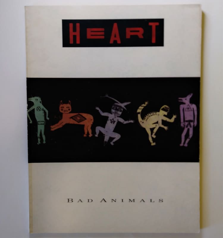 HEART Bad Animals Songbook Sheet Music (Warner Bros