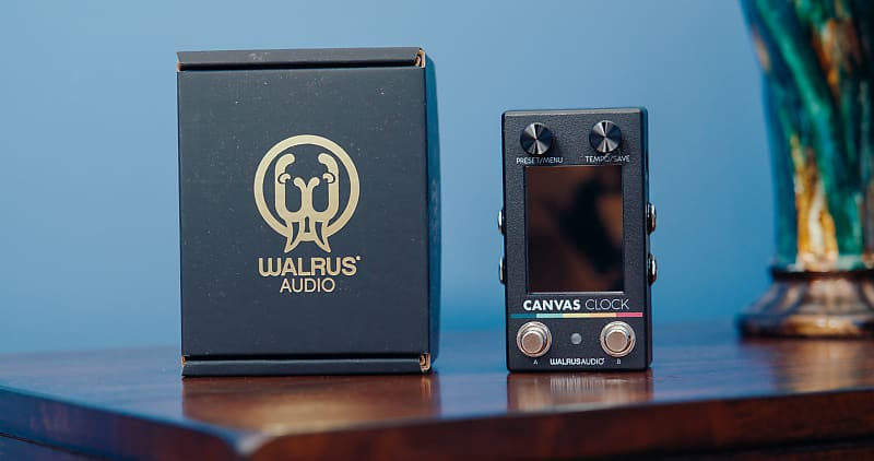 Walrus Audio Canvas Clock