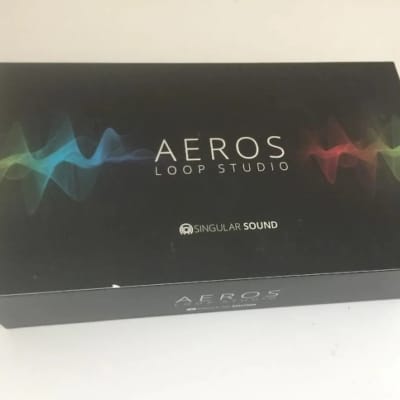 Singular Sound Aeros Loop Studio Stereo Looper Pedal w/ Original box & paperwork image 3