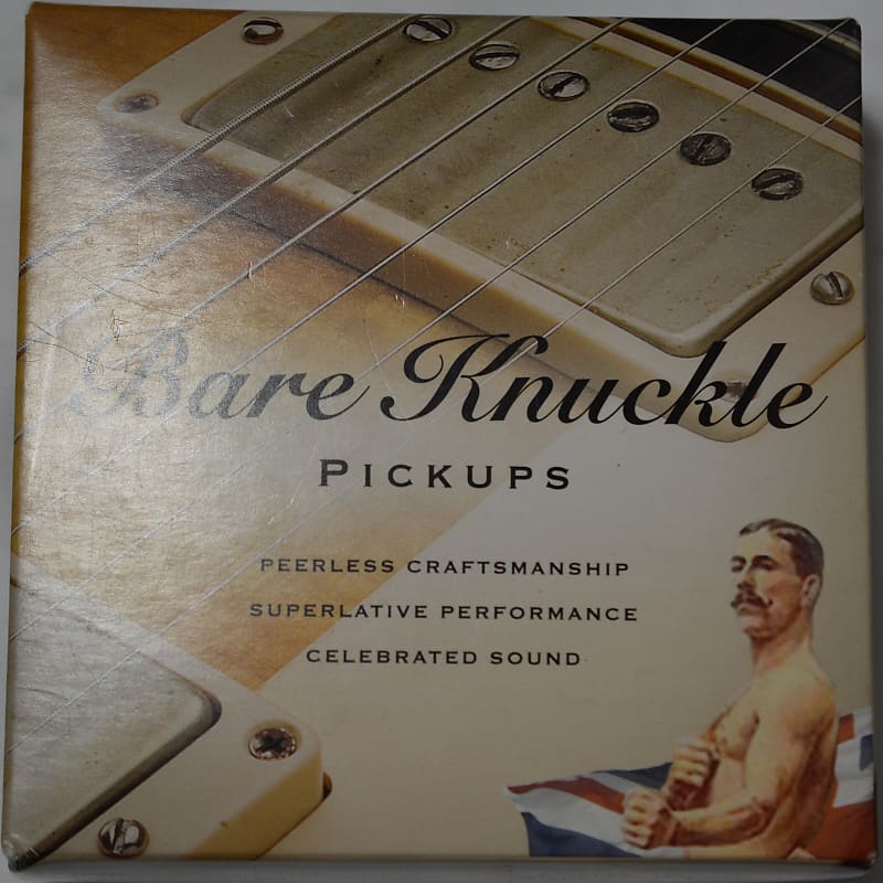 Bare Knuckle Riff Raff Humbucker Pickup Set 50mm - Nickel - MINT image 1