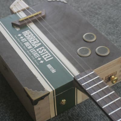 Herrera Esteli Acoustic Cigar Box Ukulele by D-Art Homemade Guitar Co. image 5