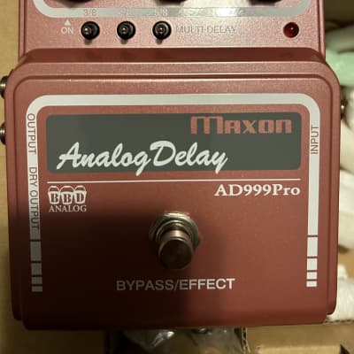 Maxon ad999pro アナログディレイ Maxon AD999Pro Analog Delay | Reverb