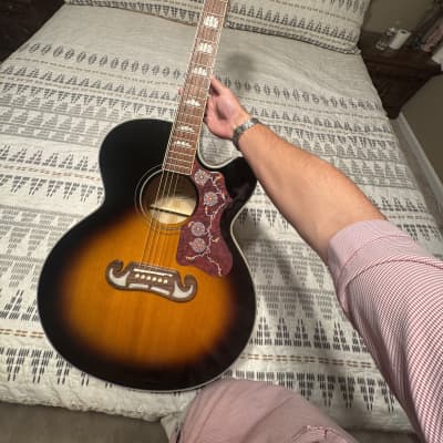 Epiphone EJ-200 VS sunburst Made in Korea 2002 Vintage