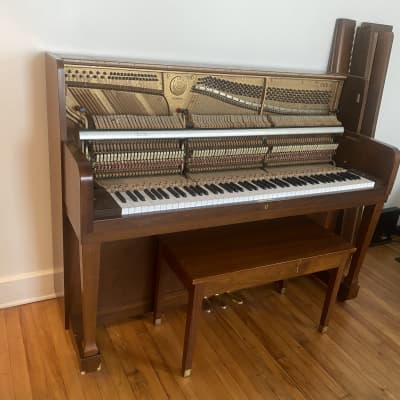 Kawai UST-5 Upright Piano, SN: K703930 1900's - Satin Walnut